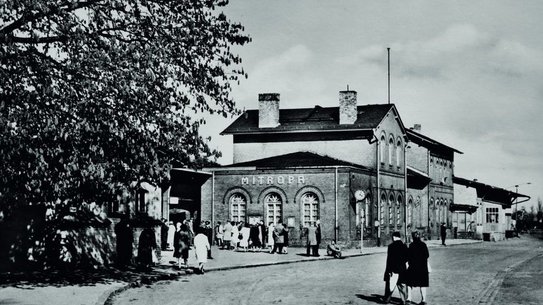 Alter Bahnhof Werder vor 25 Jahren